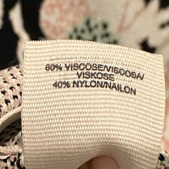 RACHEL Rachel Roy Knit Stretch Dress Size Medium Floral Print Sleeveless-SMALL - Picture 6 of 6